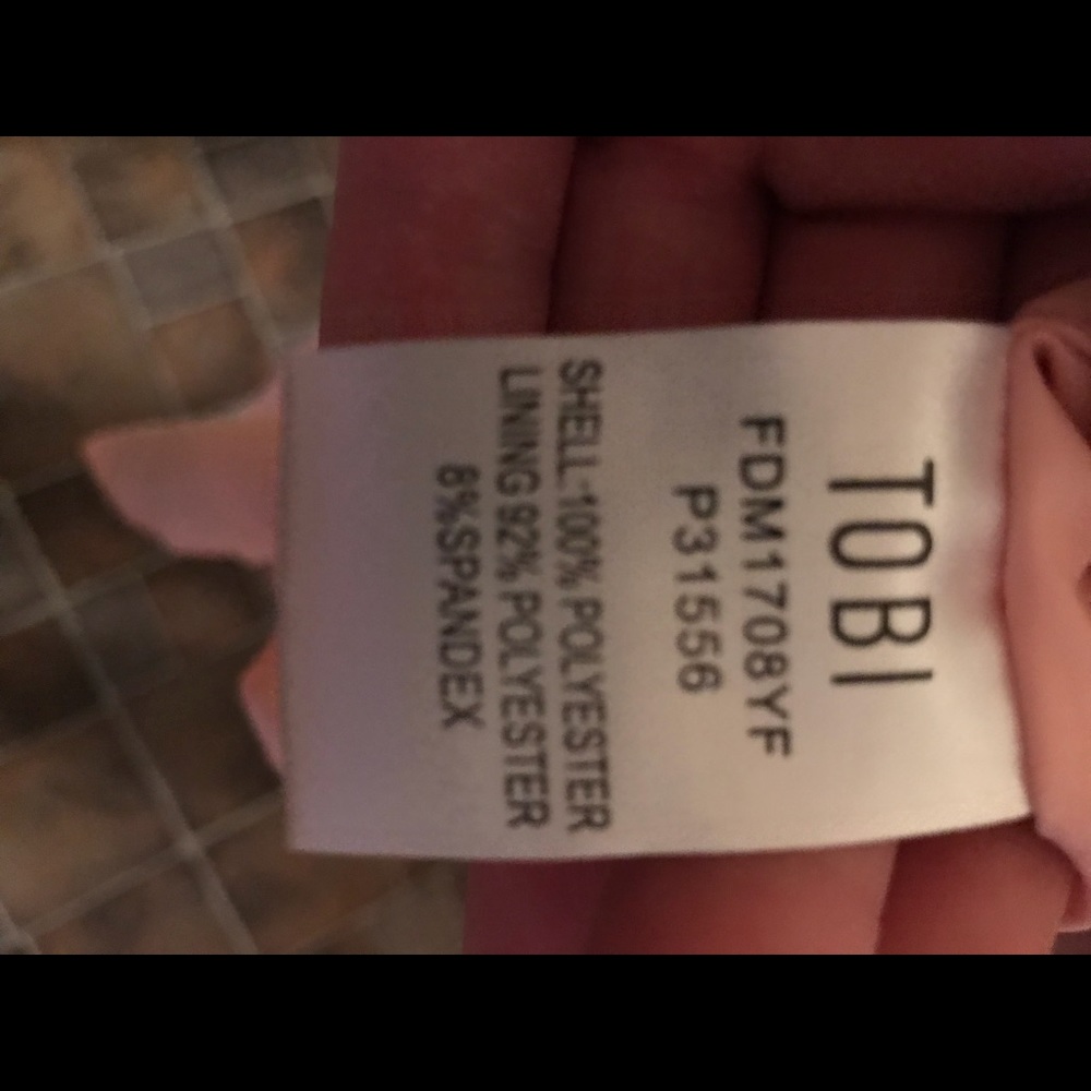 Tobi rise above halter dress